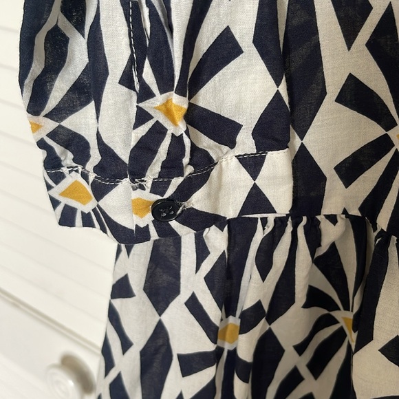 ZARA COTTON MIDI DRESS - Picture 8 of 8